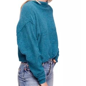 Free People Break Away Sweater Oversized Fit SzS